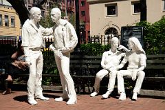 10 Gay Liberation Monument Sculpture by George Segal In Christopher Park New York Greenwich Village.jpg